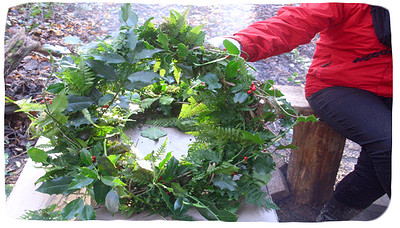 Christmas Wreath Making at Wild Place Project
