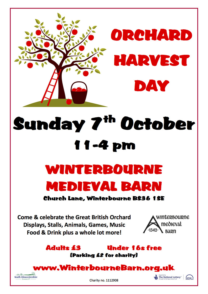 Orchard Harvest Day at Winterbourne Medieval Barn