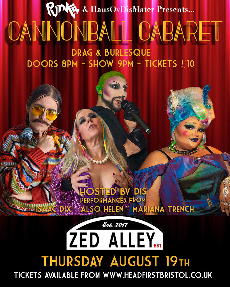 Cannonball Cabaret Vol 2 at Zed Alley