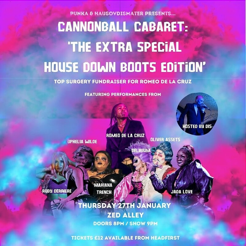 Cannonball Cabaret Vol 5 at zed alley