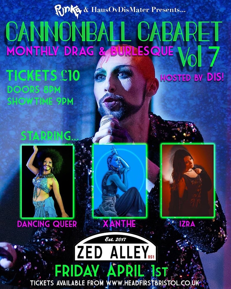 Cannonball Cabaret Vol 7 at Zed Alley