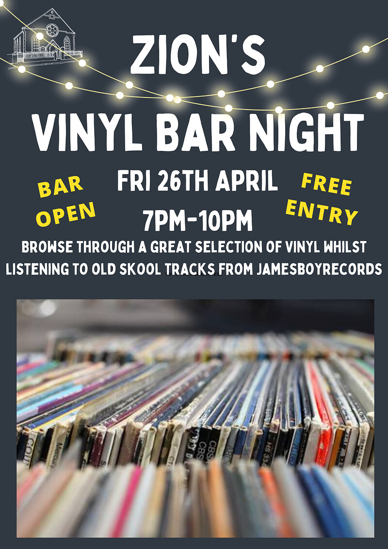 Vinyl Bar Night at Zion Bristol
